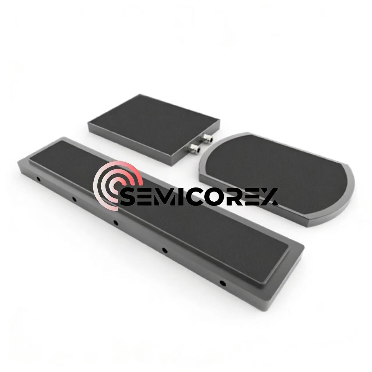 Црне глинице керамичке вакуумске стезне главе